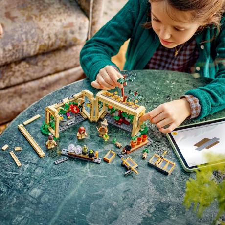 Конструктор LEGO Harry Potter Замок Гогвортс урок гербології 390 деталей (76445) - фото 8