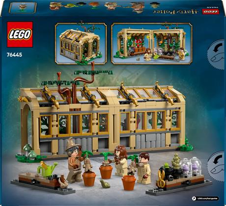Конструктор LEGO Harry Potter Замок Гогвортс урок гербології 390 деталей (76445) - фото 10