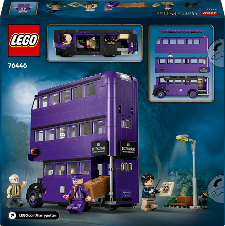 Конструктор LEGO Harry Potter Пригоди на Лицарському автобусі 499 деталей (76446) - фото 3