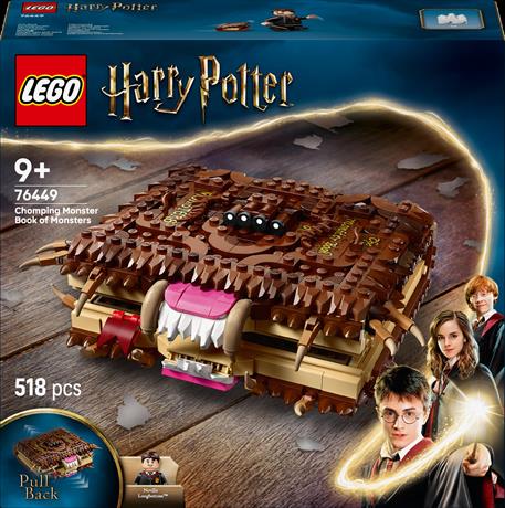 Конструктор LEGO Harry Potter Куслива Жахлива книга жахіть 518 деталей (76449) - фото 11