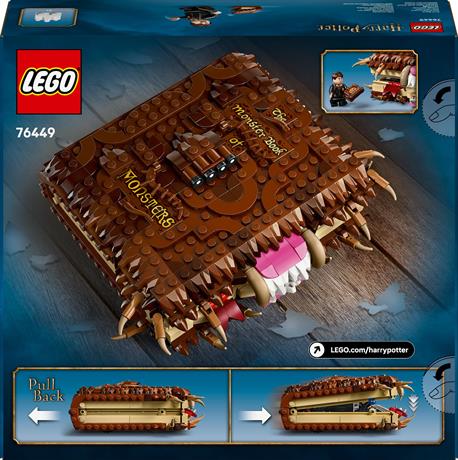 Конструктор LEGO Harry Potter Куслива Жахлива книга жахіть 518 деталей (76449) - фото 12