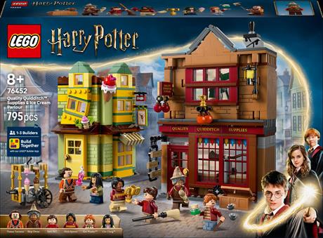 Конструктор LEGO Harry Potter Якісні товари для квідичу і кафе з морозивом 795 деталей (76452) - фото 9