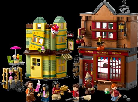 Конструктор LEGO Harry Potter Якісні товари для квідичу і кафе з морозивом 795 деталей (76452) - фото 10