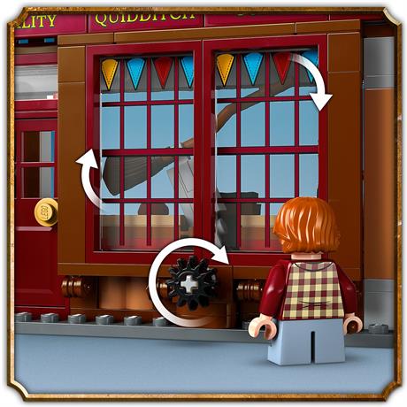 Конструктор LEGO Harry Potter Якісні товари для квідичу і кафе з морозивом 795 деталей (76452) - фото 11