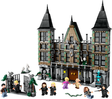 Конструктор LEGO Harry Potter Имение семьи Малфой 1601 деталь (76453) - фото 4