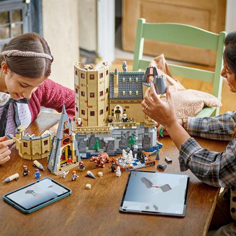 Конструктор LEGO Harry Potter Замок Гоґвортс головна вежа 2135 деталей (76454) - фото 6