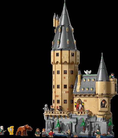 Конструктор LEGO Harry Potter Замок Гоґвортс головна вежа 2135 деталей (76454) - фото 13