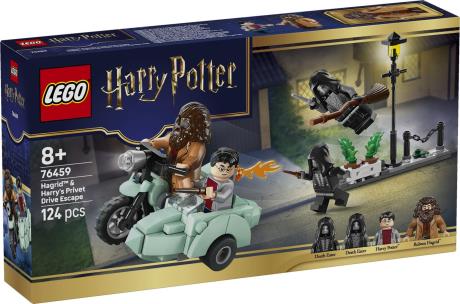 Конструктор LEGO Harry Potter TM Хагрид и Гарри: Побег с Тисовой улицы 124 Детали (76459) - фото 4