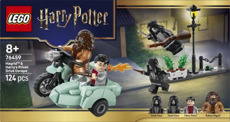 Конструктор LEGO Harry Potter TM Хагрид и Гарри: Побег с Тисовой улицы 124 Детали (76459) - фото 4