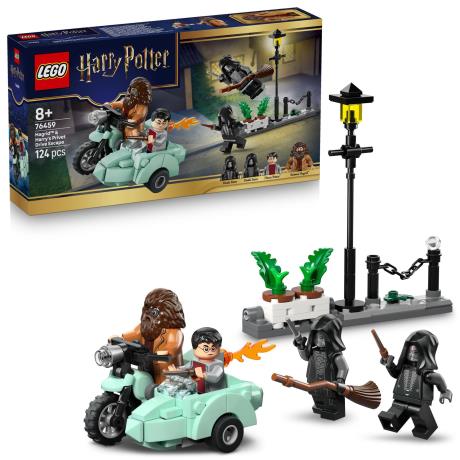Конструктор LEGO Harry Potter TM Хагрид и Гарри: Побег с Тисовой улицы 124 Детали (76459) - фото 4