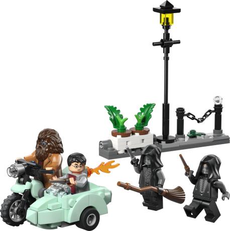 Конструктор LEGO Harry Potter TM Хагрид и Гарри: Побег с Тисовой улицы 124 Детали (76459) - фото 4