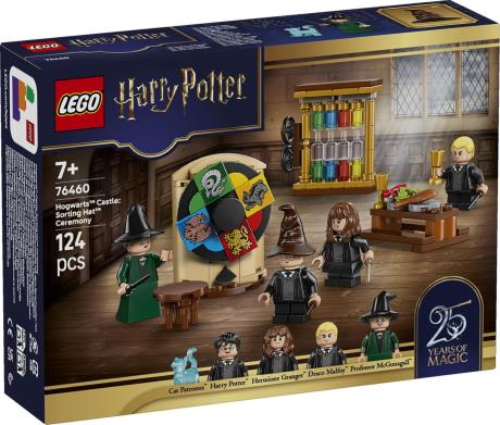 Конструктор LEGO Harry Potter TM Замок Хогвартс: Церемония распределения по факультетам 124 Детали (76460) - фото 6