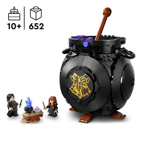 Конструктор LEGO Harry Potter TM Котел: Тайный класс зельеварения 652 Детали (76464) - фото 3