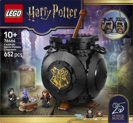 Конструктор LEGO Harry Potter TM Котел: Тайный класс зельеварения 652 Детали (76464) - фото 8