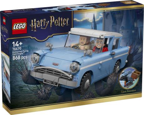 Конструктор LEGO Harry Potter TM Зачарований летючий Форд «Англія» 868 Деталей (76470) - фото 6