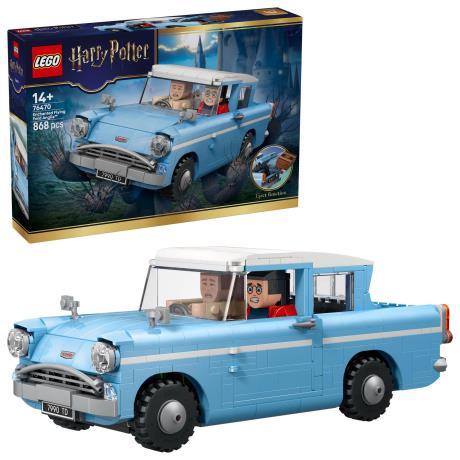 Конструктор LEGO Harry Potter TM Зачарований летючий Форд «Англія» 868 Деталей (76470) - фото 6