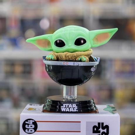 Фигурка Funko Pop! Мандалорец Малыш Грогу в коляске 11 см (76551) - фото 2