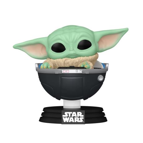 Фигурка Funko Pop! Мандалорец Малыш Грогу в коляске 11 см (76551) - фото 0