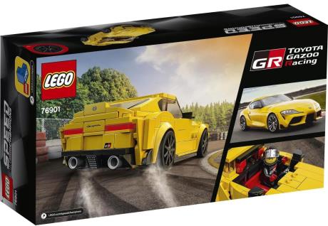 Конструктор LEGO Speed Champions Toyota GR Supra 299 деталей (76901) - фото 0