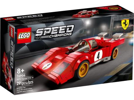 Конструктор LEGO Speed Champions 1970 Ferrari 512 M 291 деталей (76906) - фото 0