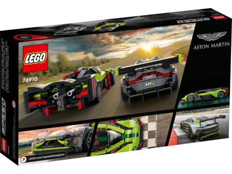Конструктор LEGO Speed Champions Aston Martin Valkyrie AMR Pro та Aston Martin Vantage GT3 592 деталей (76910) - фото 0