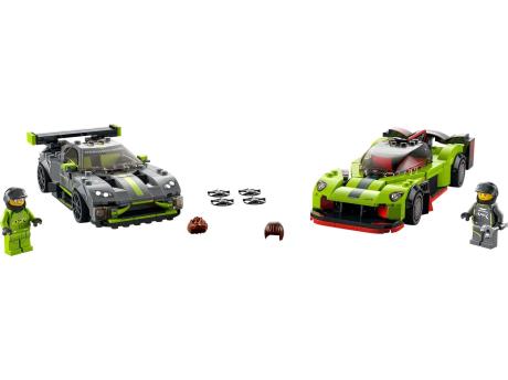 Конструктор LEGO Speed Champions Aston Martin Valkyrie AMR Pro та Aston Martin Vantage GT3 592 деталей (76910) - фото 0