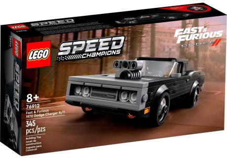 Конструктор LEGO Speed Champions Fast & Furious 1970 Dodge Charger R/T 345 деталей (76912) - фото 0