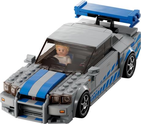 Конструктор LEGO Speed Champions Подвійний форсаж Nissan Skyline GT-R R34, 319 деталей (76917) - фото 0