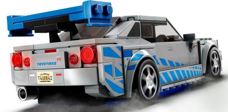 Конструктор LEGO Speed Champions Подвійний форсаж Nissan Skyline GT-R R34, 319 деталей (76917) - фото 0