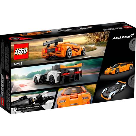 Конструктор LEGO Speed Champions McLaren Solus GT и McLaren F1 LM 581 деталь (76918) - фото 8