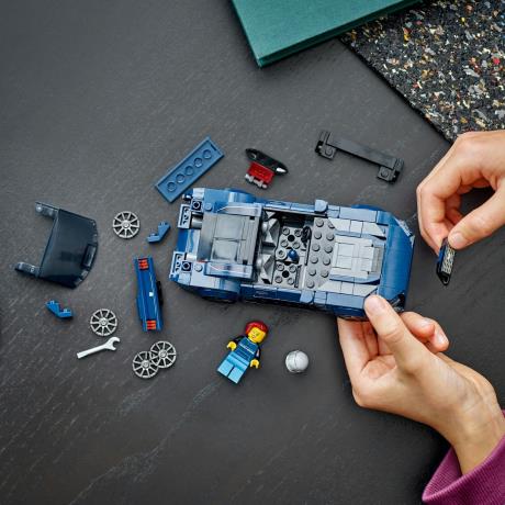 Конструктор LEGO Speed Champions Спортивний автомобіль Ford Mustang Dark Horse 344 деталі (76920) - фото 6