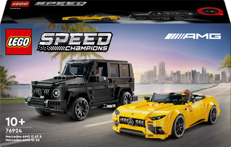 Конструктор LEGO Speed Champions Mercedes-AMG G 63 і Mercedes-AMG SL 63, 808 деталей (76924) - фото 2