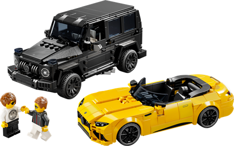 Конструктор LEGO Speed Champions Mercedes-AMG G 63 і Mercedes-AMG SL 63, 808 деталей (76924) - фото 4