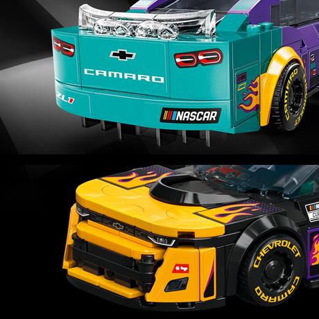 Конструктор LEGO Speed Champions NASCAR Next Gen Chevrolet Camaro ZL1, 328 деталей (76935) - фото 6