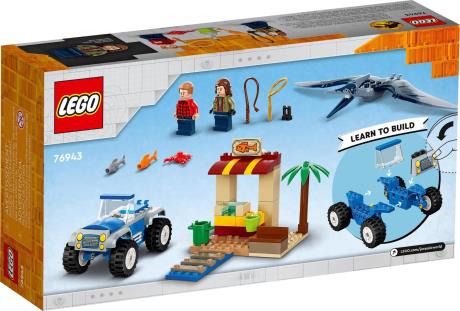 Конструктор LEGO Jurassic World Погоня за птеранодоном 94 деталі (76943) - фото 0