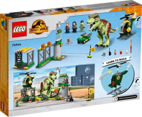 Конструктор LEGO Jurassic World Втеча тиранозавра 140 деталей (76944) - фото 0