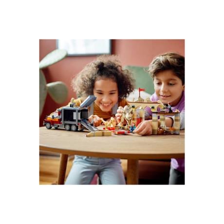 Конструктор LEGO Jurassic World Втеча атроцираптора та тиранозавра 466 деталей (76948) - фото 2