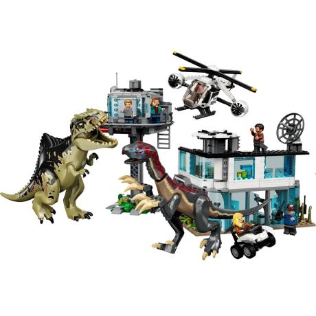 Конструктор LEGO Jurassic World Атака гігантозавра і теризинозавра 810 деталей (76949) - фото 0