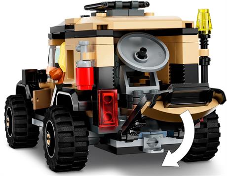 Конструктор LEGO Jurassic World Перевезення пірораптора та дилофозавра 254 деталі (76951) - фото 0