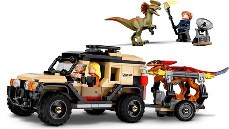 Конструктор LEGO Jurassic World Перевозка пирораптора и дилофозавра 254 детали (76951) - фото 0