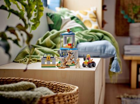 Конструктор LEGO Jurassic World Втеча велоцираптора 137 деталей (76957) - фото 0