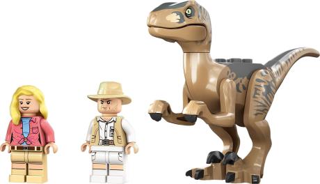 Конструктор LEGO Jurassic World Втеча велоцираптора 137 деталей (76957) - фото 0