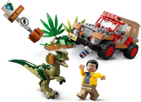 Конструктор LEGO Jurassic World Засідка дилофозавра 211 деталей (76958) - фото 0