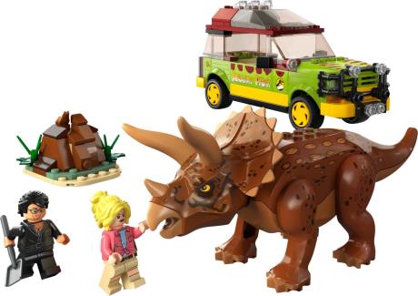 Конструктор LEGO Jurassic World Дослідження трицератопсів 281 деталь (76959) - фото 0
