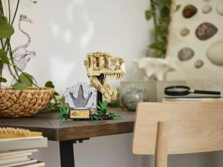 Конструктор LEGO Jurassic World Скам'янілості динозаврів череп тиранозавра (76964) - фото 0