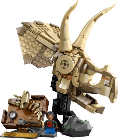 Конструктор LEGO® Jurassic World Окаменелости динозавров: череп трицератопса, 468 деталей (76969) - фото 14