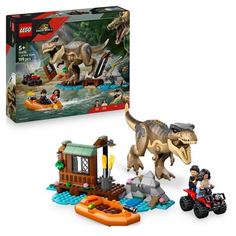 Конструктор LEGO® Jurassic World Втеча річкою від тиранозавра, 199 деталей (76975) - фото 0