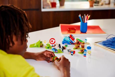 Конструктор LEGO Sonic the Hedgehog Змагання швидкісної сфери Соніка 292 деталі (76990) - фото 0