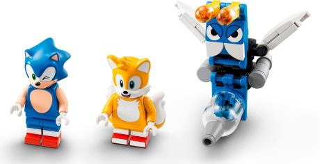 Конструктор LEGO Sonic the Hedgehog Майстерня Тейлз і літак Торнадо 376 деталей (76991) - фото 0