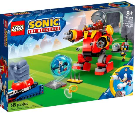 Конструктор LEGO Sonic the Hedgehog Сонік проти смертельного робота-яйця доктора Еґмана 615 деталей (76993) - фото 0